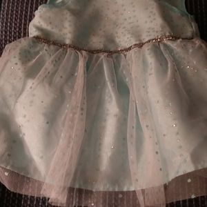 Dress w/ satiny bloomers